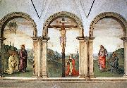The Pazzi Crucifixion sg PERUGINO, Pietro